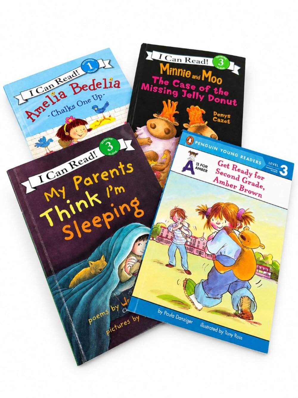 AR Reading Book Bundle Level 1-3 Amelia Bedelia Minnie Moo Amber Brown Kids Book